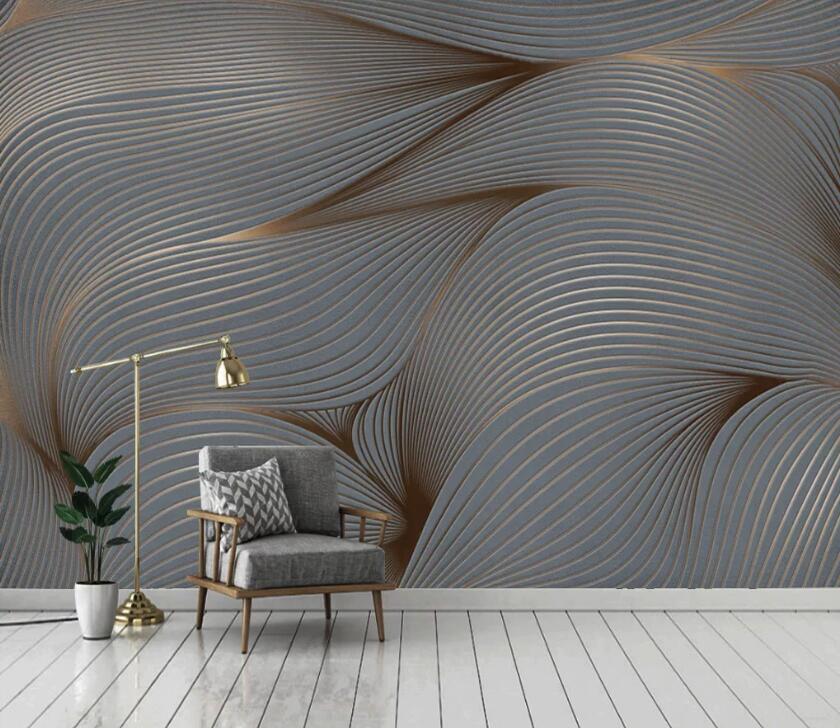 3D Color Wave WC39 Wall Murals Wallpaper AJ Wallpaper 2 