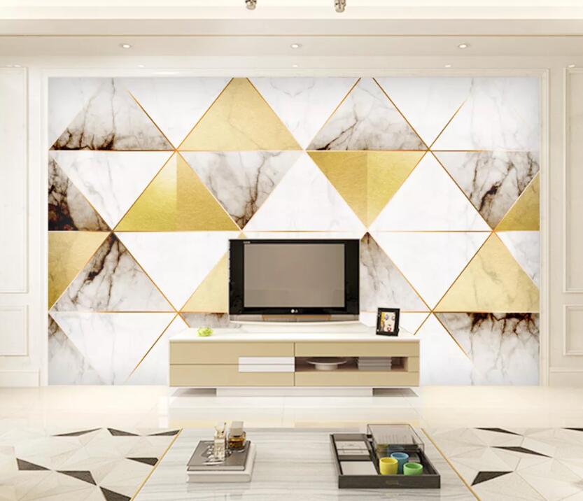 3D Colored Triangle WC36 Wall Murals Wallpaper AJ Wallpaper 2 