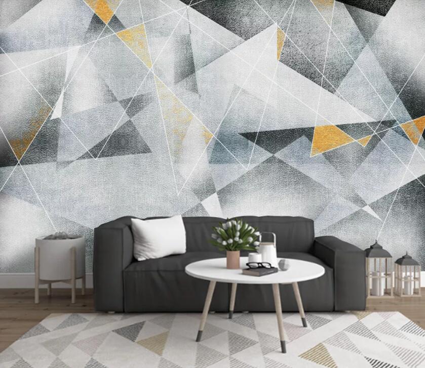 3D Geometric Patterns WC71 Wall Murals Wallpaper AJ Wallpaper 2 