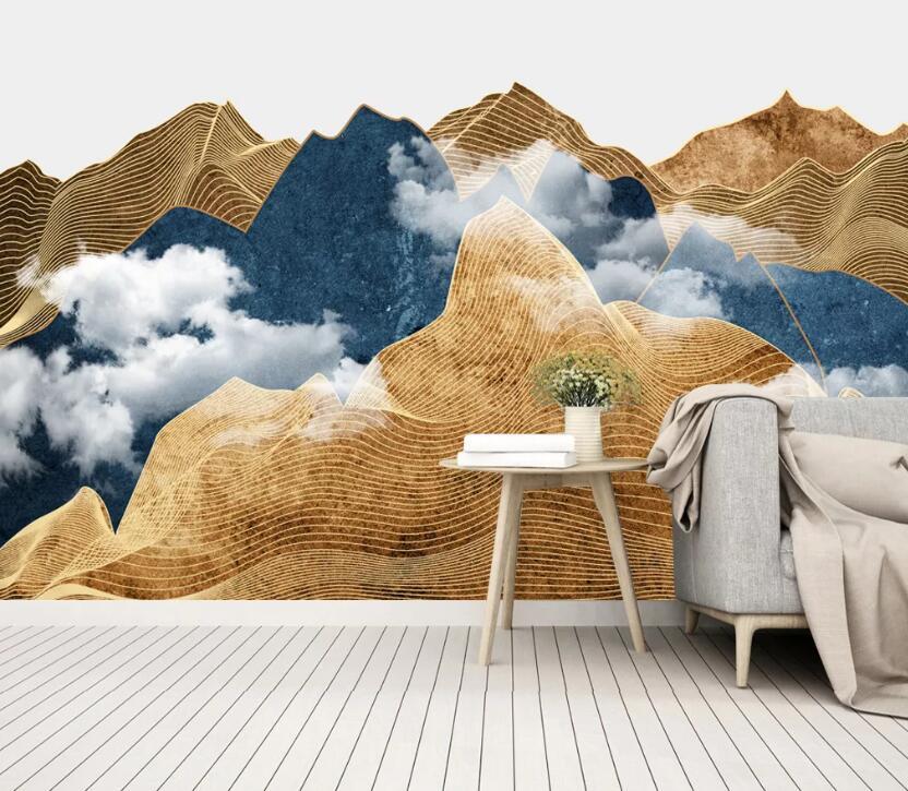 3D Abstract Valley WC61 Wall Murals Wallpaper AJ Wallpaper 2 