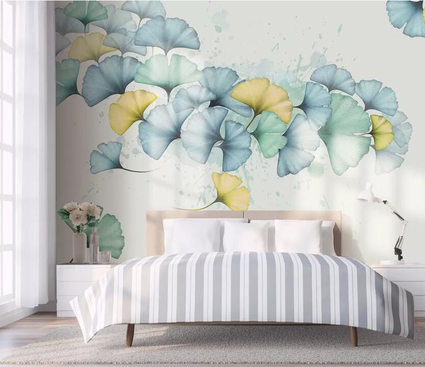 3D Sector Leaf WC2357 Wall Murals