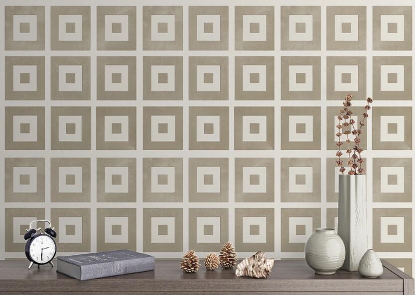 3D Tile Square WC2179 Wall Murals