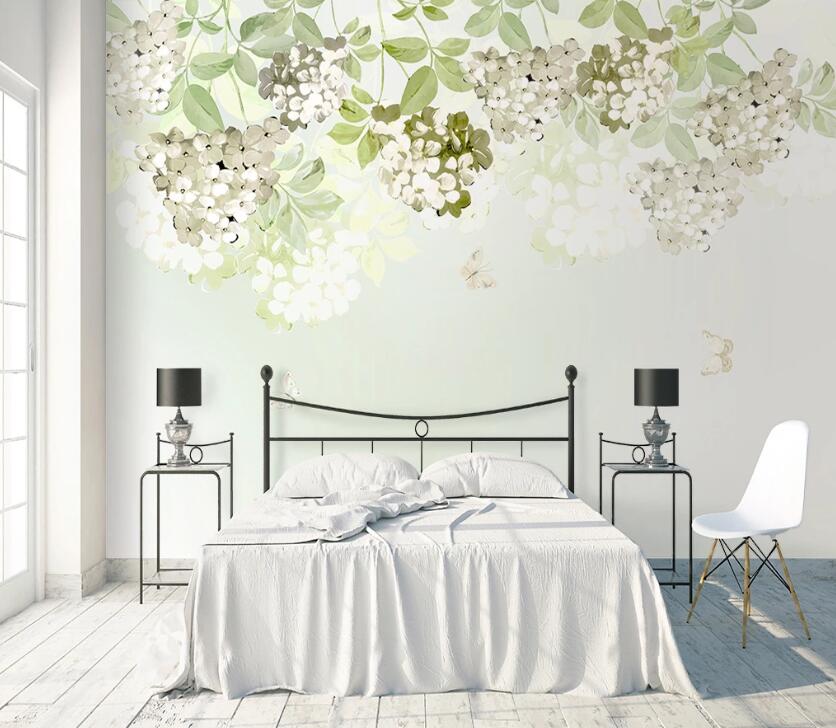 3D Fresh Flowers WC21 Wall Murals Wallpaper AJ Wallpaper 2 