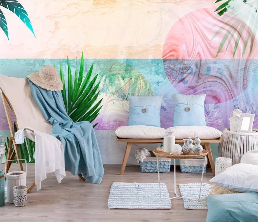 3D Colored Leaves WC48 Wall Murals Wallpaper AJ Wallpaper 2 