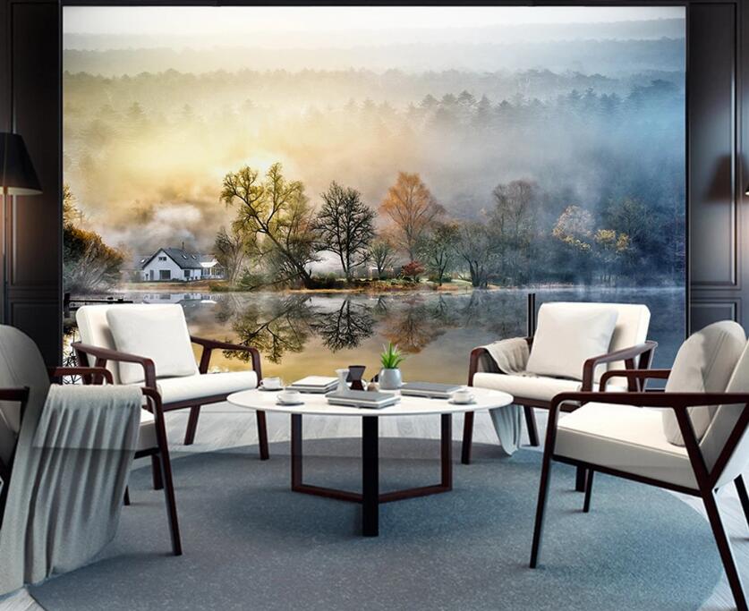 3D Jiangnan Water Township WC05 Wall Murals Wallpaper AJ Wallpaper 2 