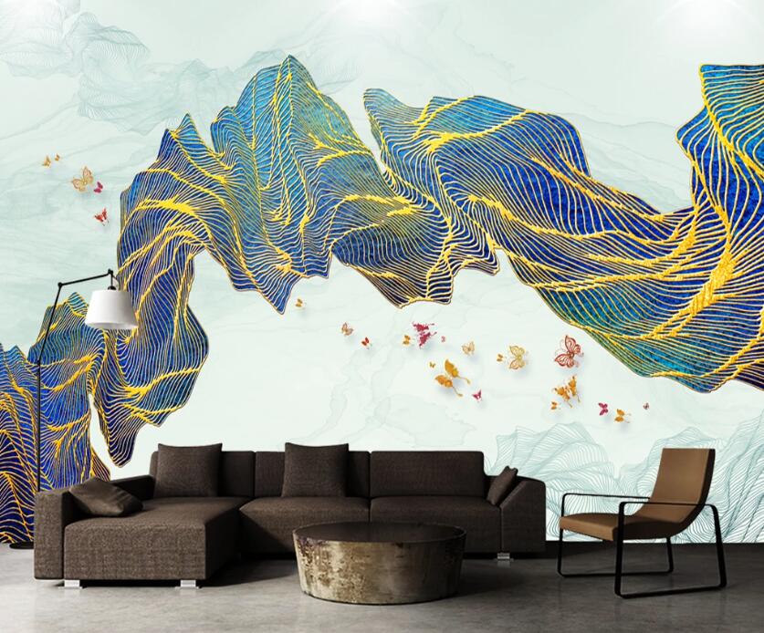 3D Cute Butterfly WC1843 Wall Murals