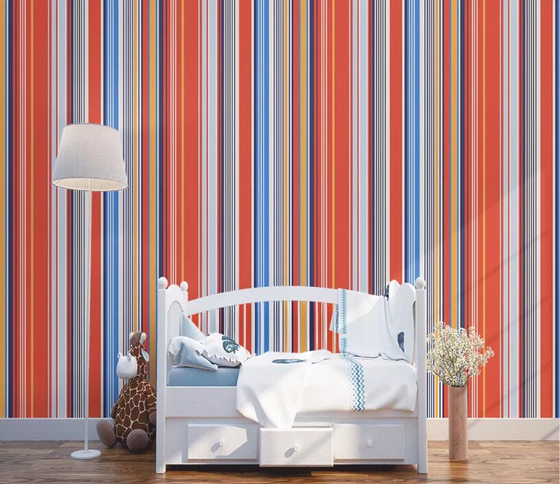 3D Colored Lines WC97 Wall Murals Wallpaper AJ Wallpaper 2 