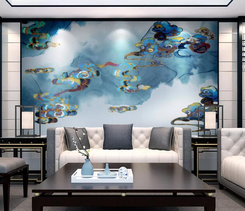 3D Modern Abstract WC1753 Wall Murals