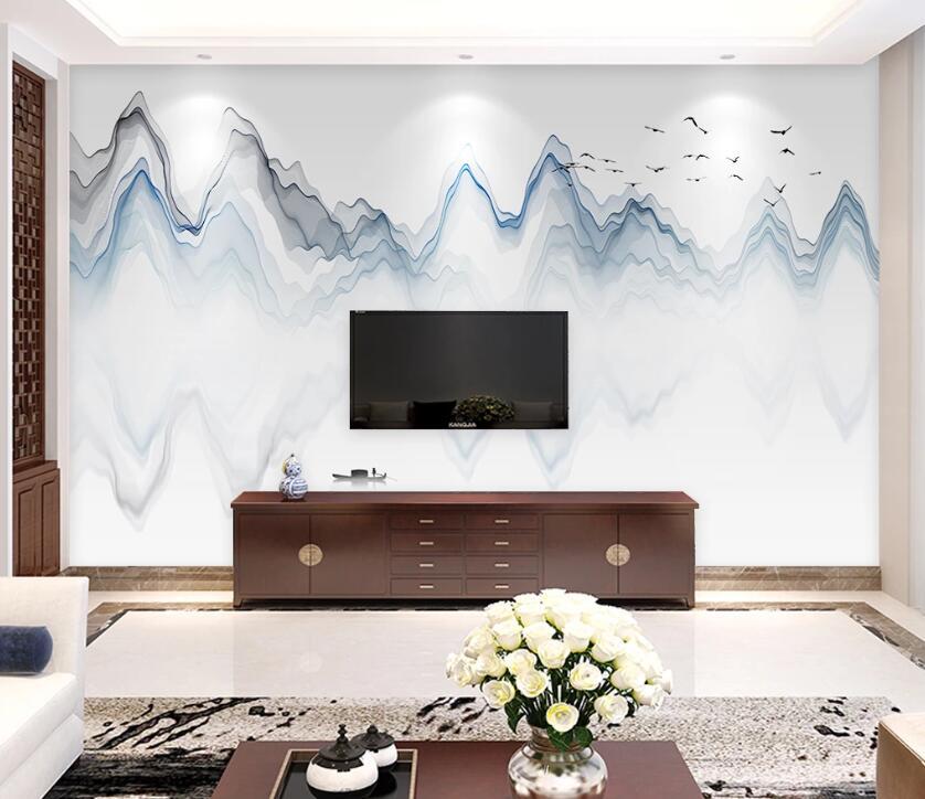 3D Abstract Valley WC61 Wall Murals Wallpaper AJ Wallpaper 2 