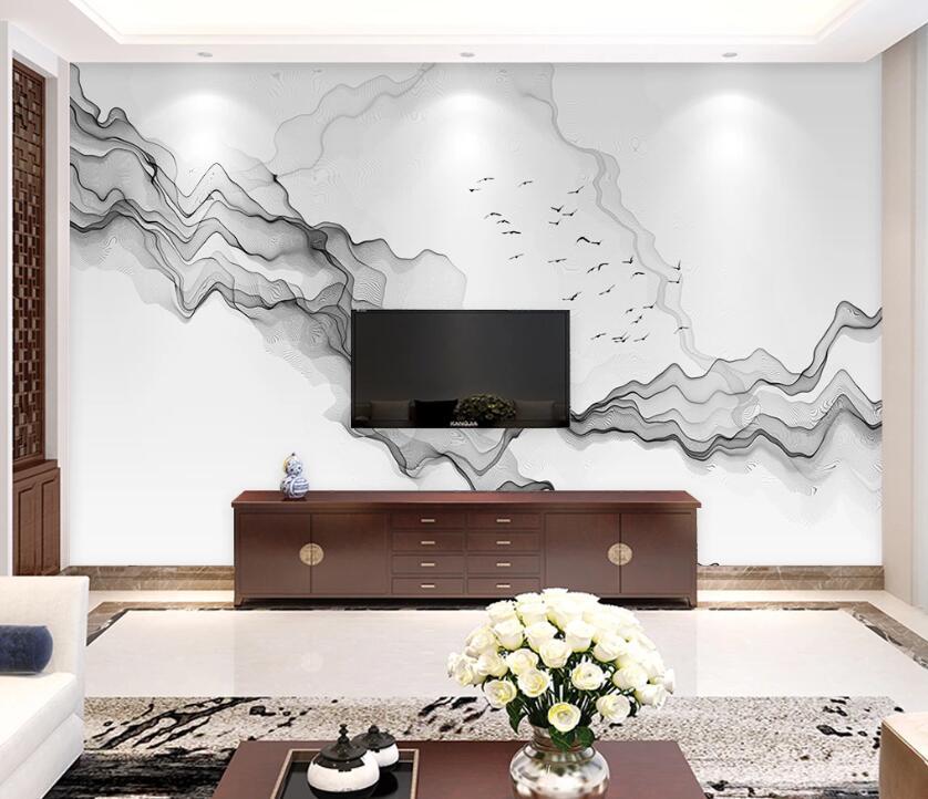 3D Abstract Valley WC59 Wall Murals Wallpaper AJ Wallpaper 2 