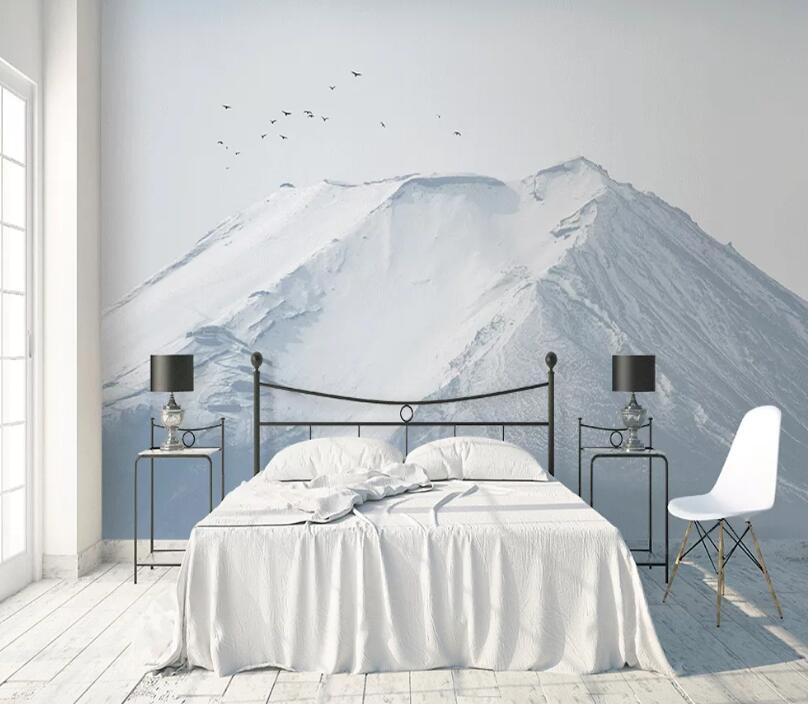 3D Snow Mountain WC84 Wall Murals Wallpaper AJ Wallpaper 2 