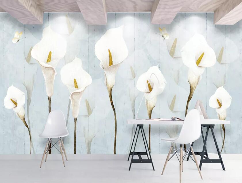 3D Colored Flowers WC85 Wall Murals Wallpaper AJ Wallpaper 2 