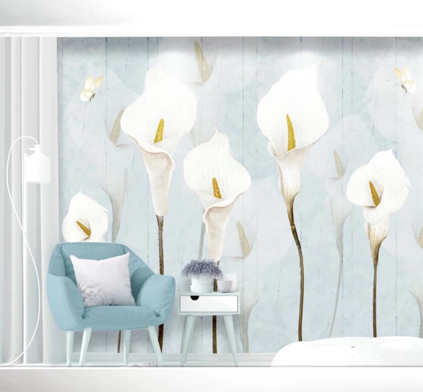 3D Colored Flowers WC85 Wall Murals Wallpaper AJ Wallpaper 2 