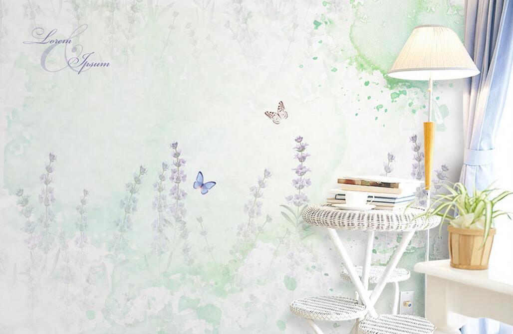 3D Colored Flowers WC83 Wall Murals Wallpaper AJ Wallpaper 2 