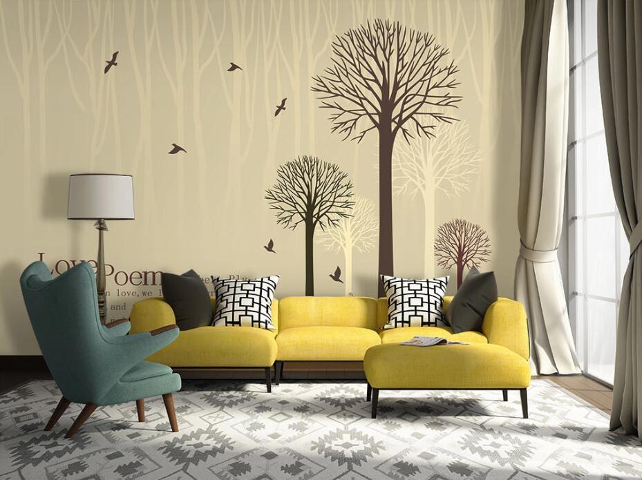 3D Woods Bird WC54 Wall Murals Wallpaper AJ Wallpaper 2 