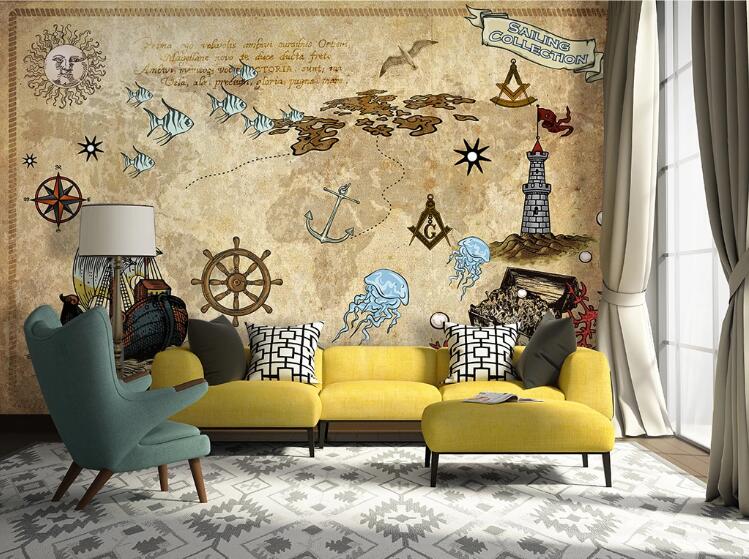 3D Underwater World WC37 Wall Murals Wallpaper AJ Wallpaper 2 