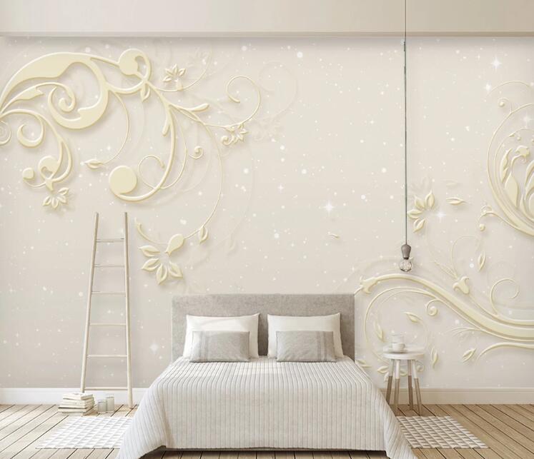 3D Petal Pattern WC1365 Wall Murals