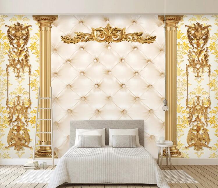 3D European Style WC1360 Wall Murals