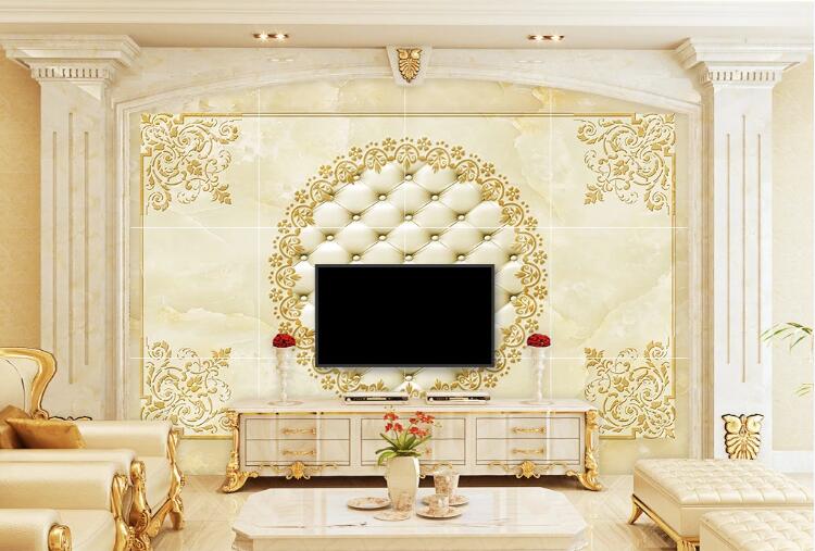 3D Round Lace WC1359 Wall Murals