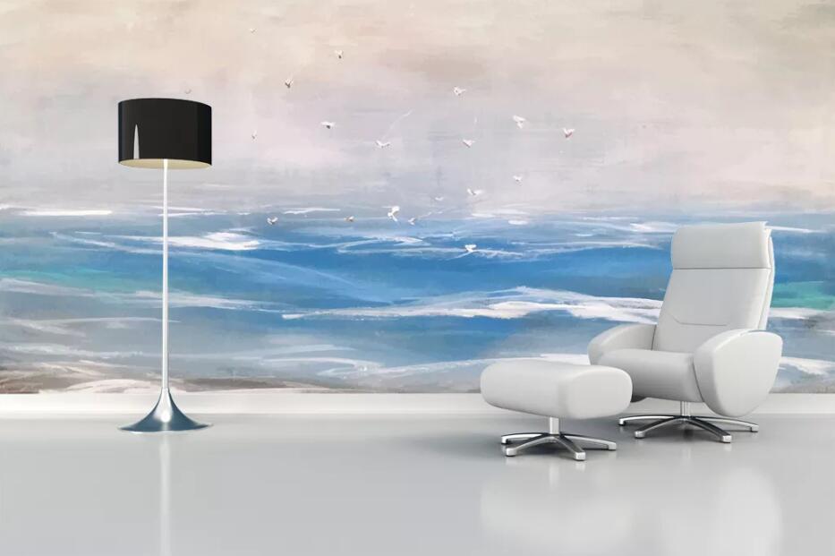 3D Oil Painting Sea WC1345 Wall Murals