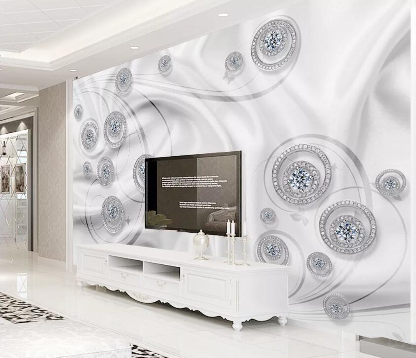 3D Diamond Pattern WC1337 Wall Murals