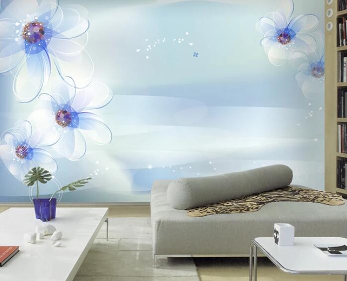 3D Transparent Petals WC02 Wall Murals Wallpaper AJ Wallpaper 2 