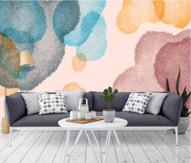 3D Blue Heart WC1074 Wall Murals