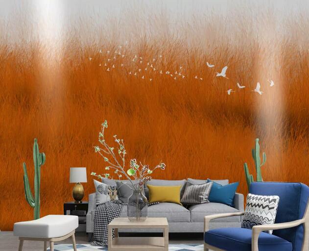 3D White Bird WC1787 Wall Murals