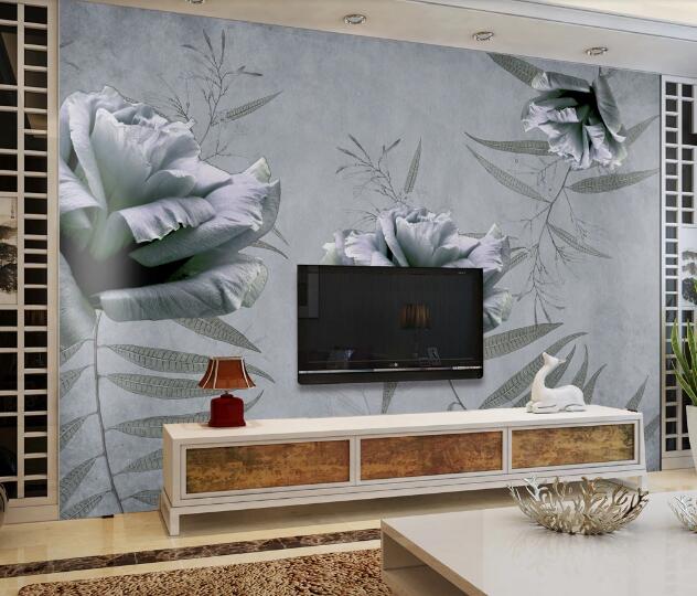 3D Blooming Flower WC1376 Wall Murals