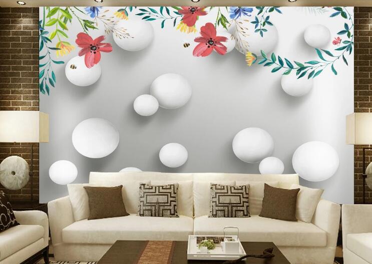 3D Flower Vine WC1155 Wall Murals
