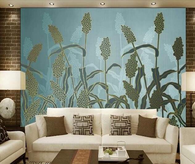 3D Grass Pattern WC1103 Wall Murals
