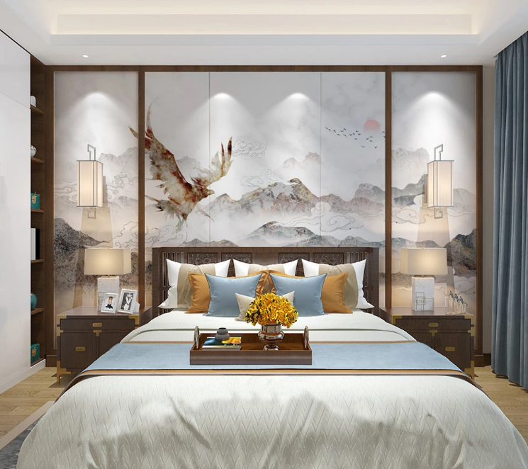 3D Eagle Cloud WC2579 Wall Murals