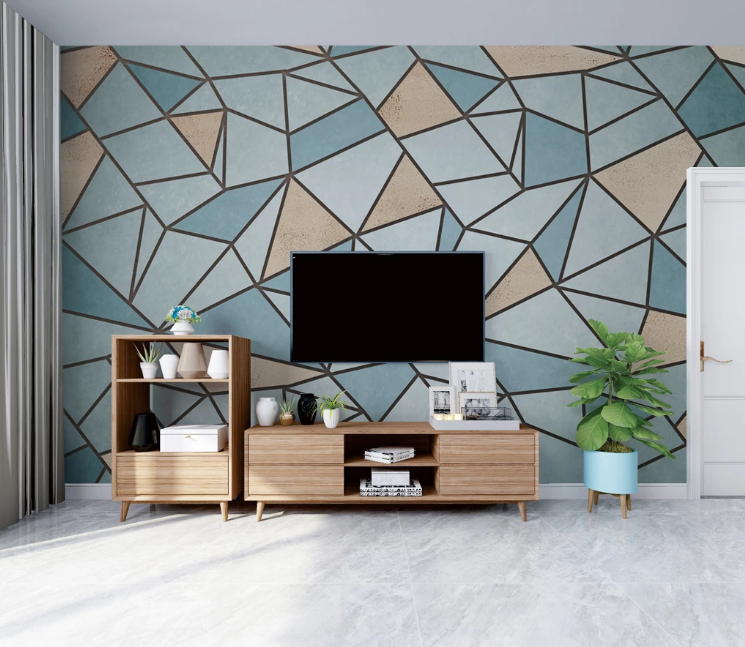 3D Green Graphics WC2416 Wall Murals