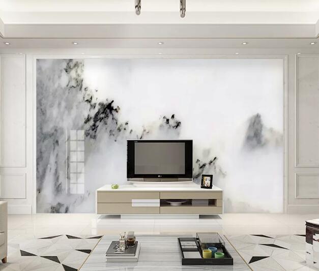 3D Black Pattern WC1532 Wall Murals