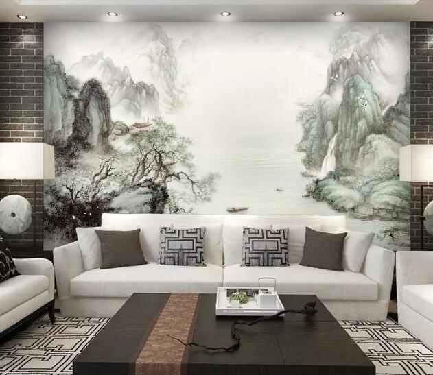 3D Canyon River WC1355 Wall Murals