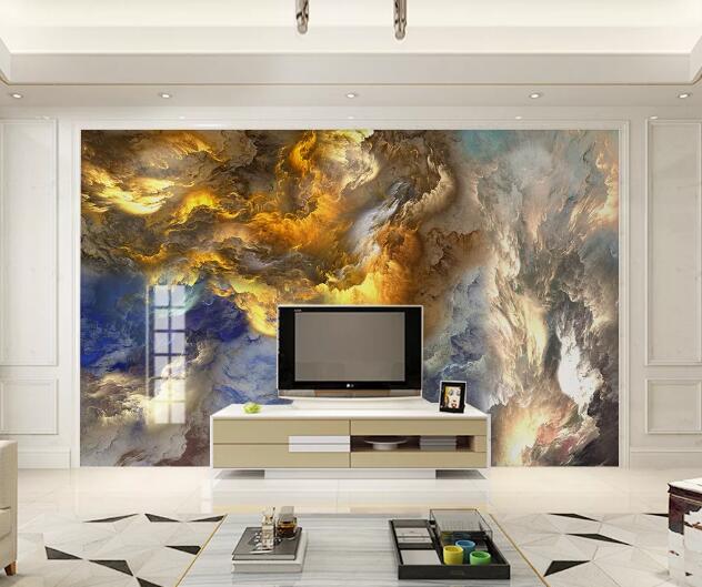 3D Fire Cloud WC228 Wall Murals
