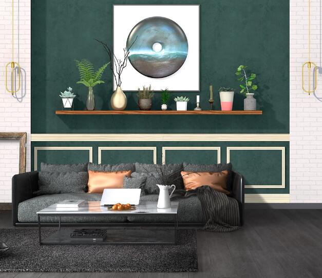 3D Small Vase WC1676 Wall Murals