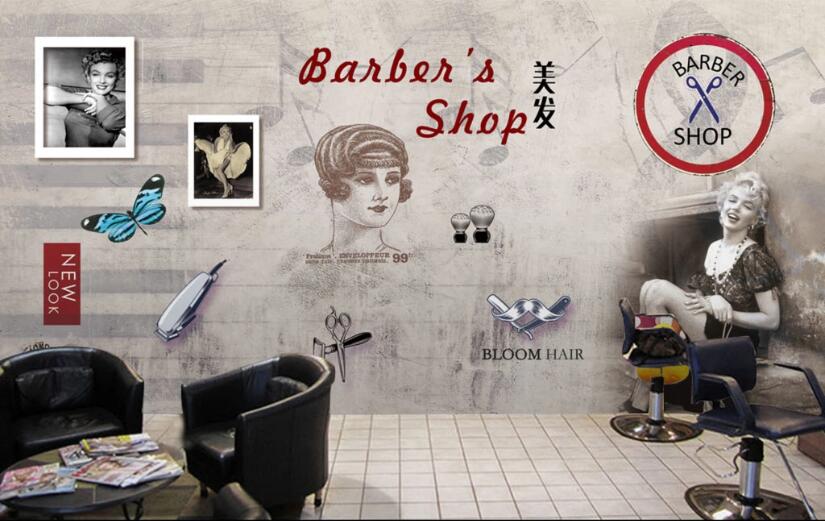 3D Cute Girl 1515 Wall Murals