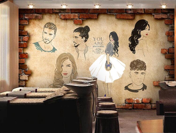 3D Signature Hairstyle 1510 Wall Murals