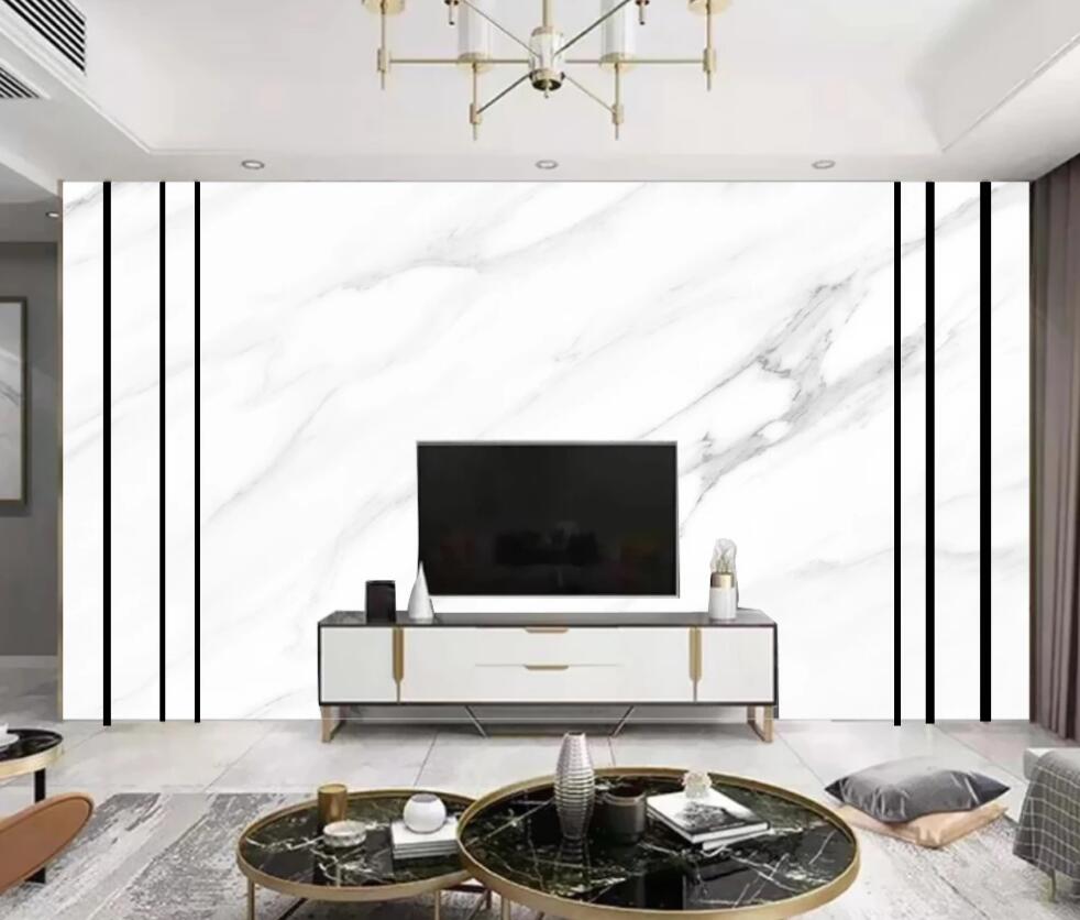 3D Hazy Off-white 1735 Wall Murals