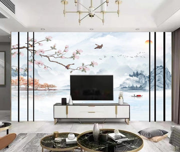 3D Colorful Picturesque Scenery 1703 Wall Murals