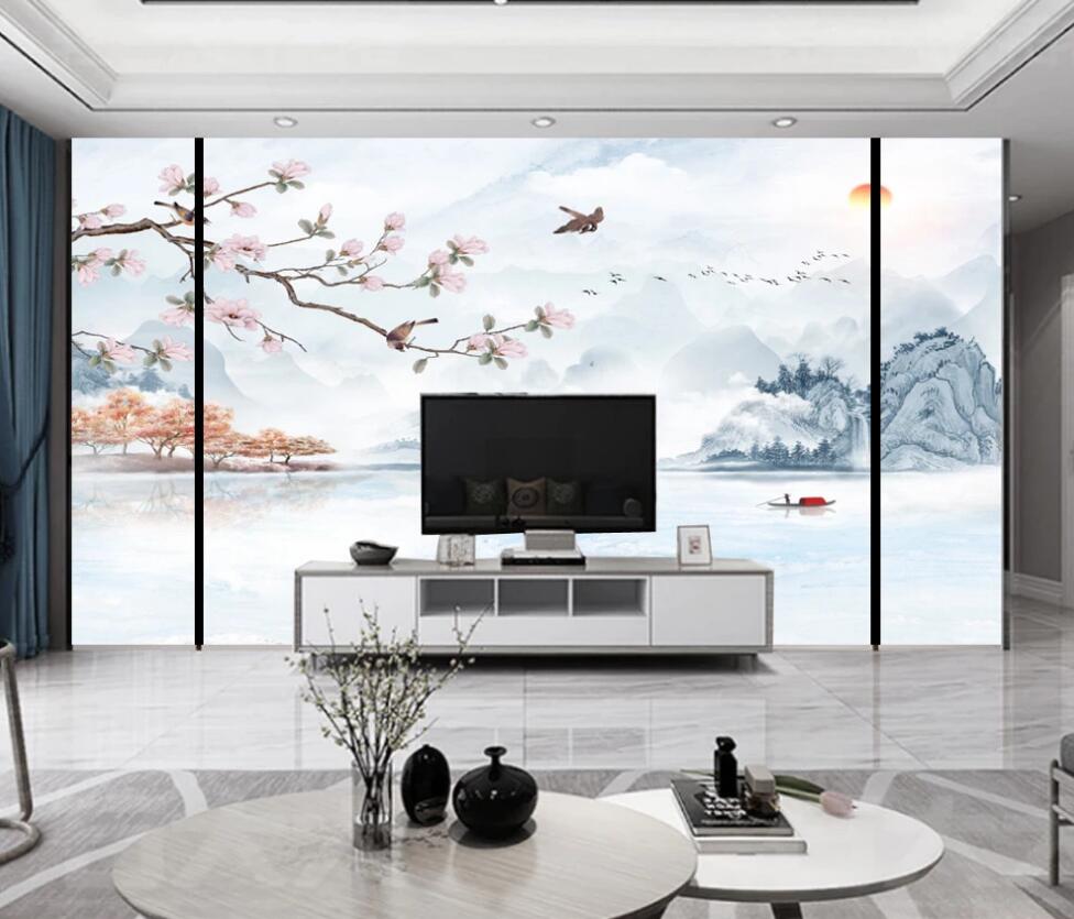 3D Colorful Picturesque Scenery 1703 Wall Murals