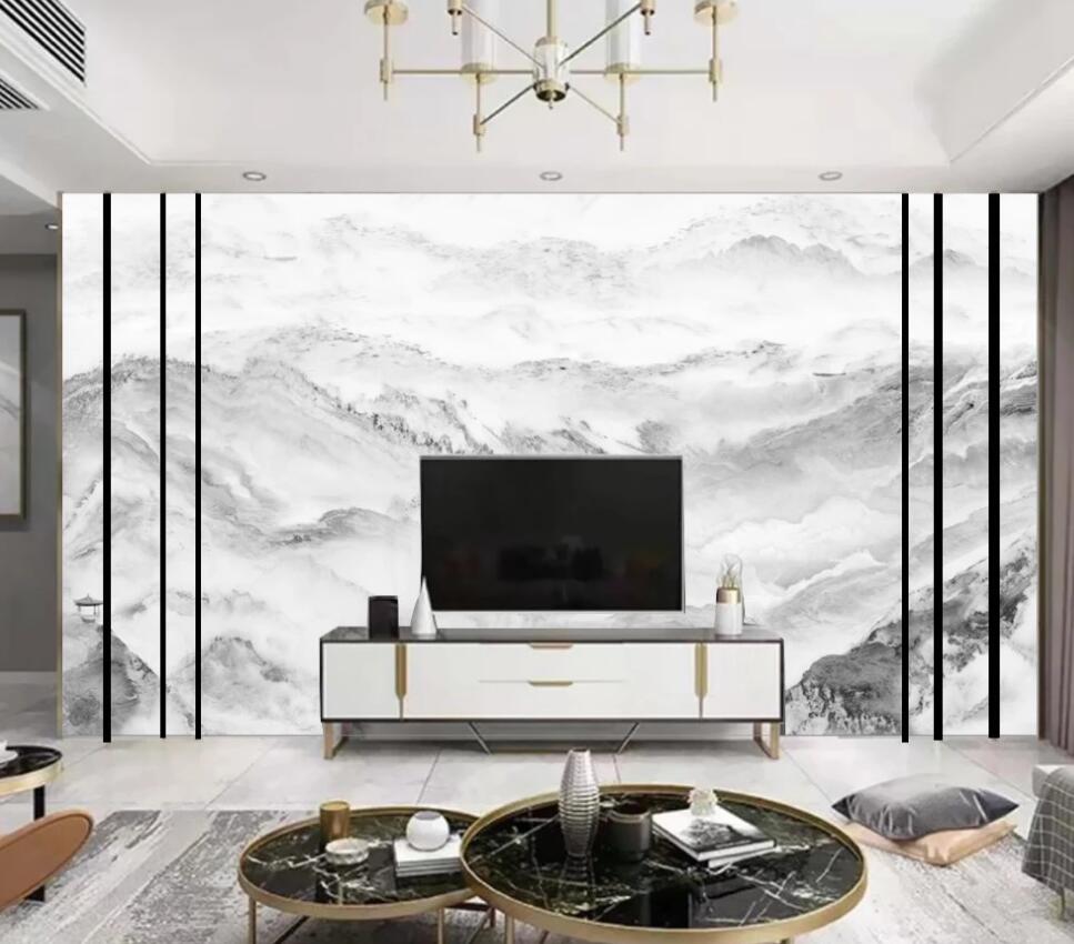3D The Vast Expanse Of Pale Ink 1698 Wall Murals