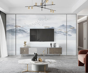 3D The Blue Continuum In The Distance 1670 Wall Murals