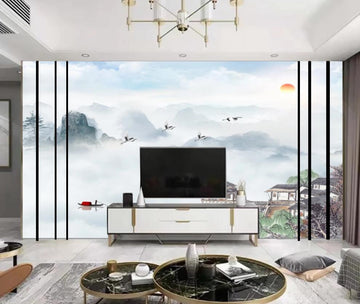 3D Comfortable And Distant View 1588 Wall Murals