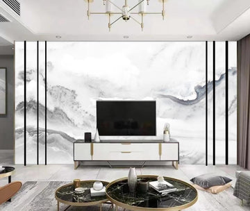 3D Rolling Mountains 1582 Wall Murals