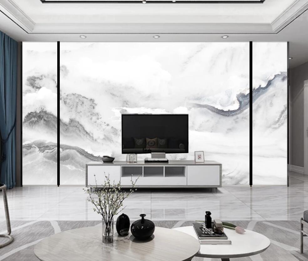 3D Rolling Mountains 1582 Wall Murals