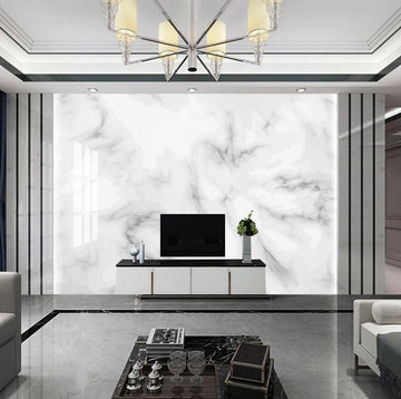 3D Matte White And Subtle Gray 1559 Wall Murals