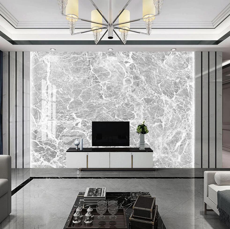 3D Fragmented White And Gray 1557 Wall Murals