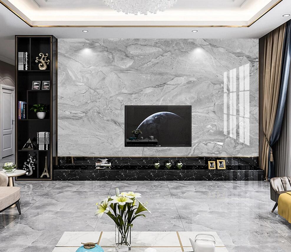 3D Gray Advanced Light Perception 1552 Wall Murals